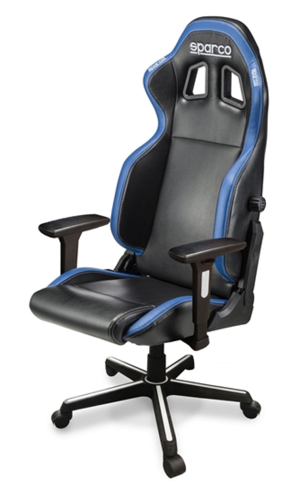 Sparco Game Chair ICON BLK/BLU - Bull Strap