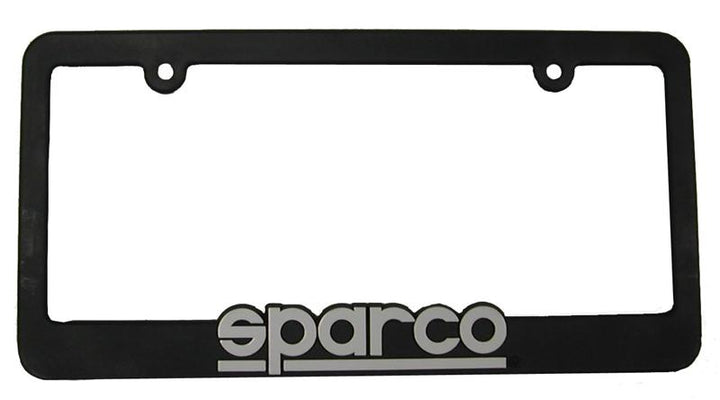 Sparco License Plate Frame Plastic - Bull Strap