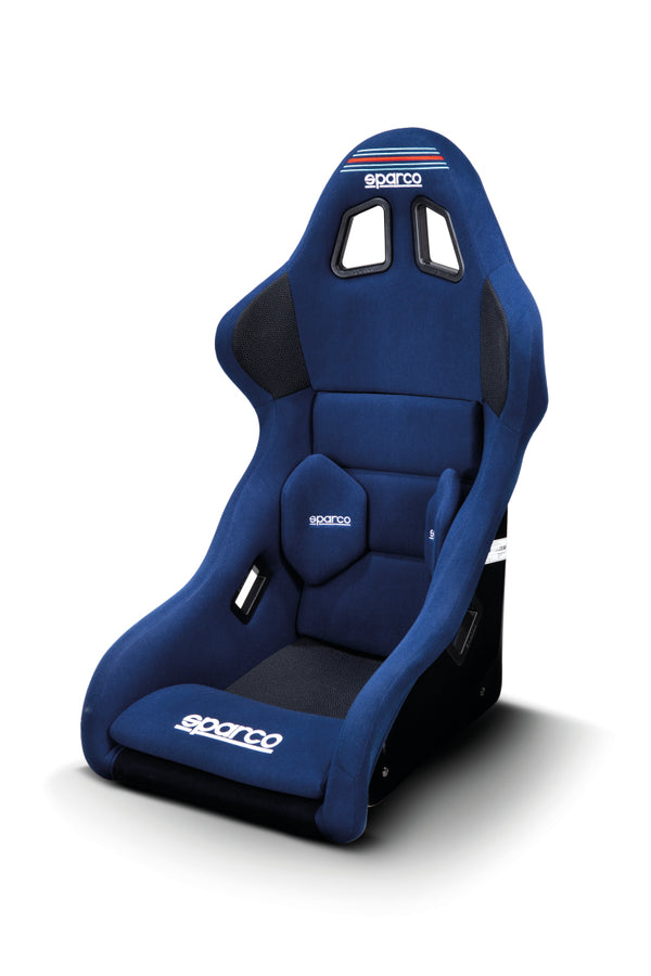 Sparco Seat Pro 2000 QRT Martini-Racing Navy - Bull Strap
