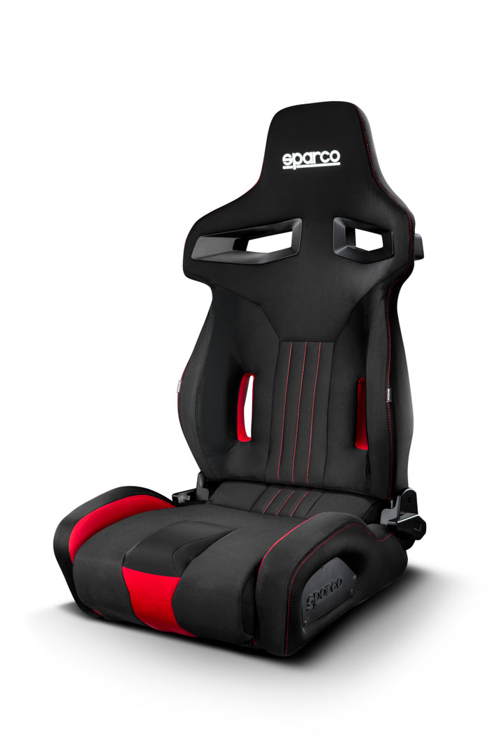 Sparco Seat R333 2021 Black/Red - Bull Strap