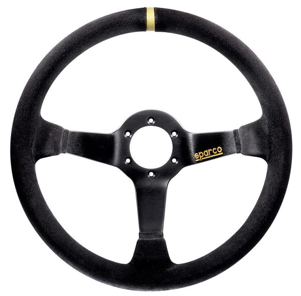 Sparco Steering Wheel 325 Suede Black - Bull Strap