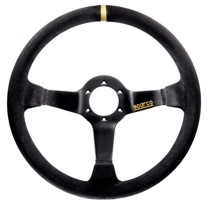 Sparco Steering Wheel 325 Suede Black - Bull Strap