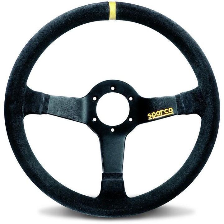 Sparco Steering Wheel 345 Suede Black - Bull Strap