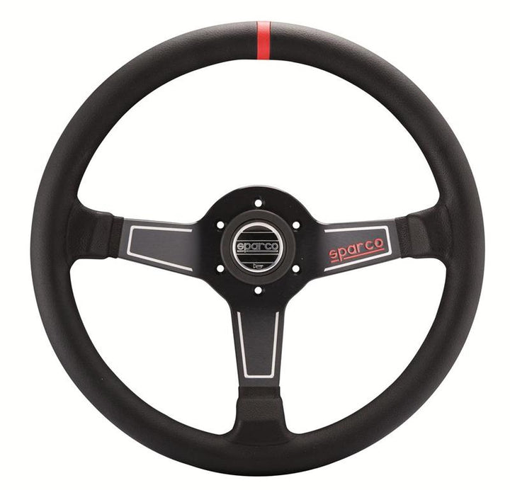 Sparco Steering Wheel L575 Monza Leather - Bull Strap