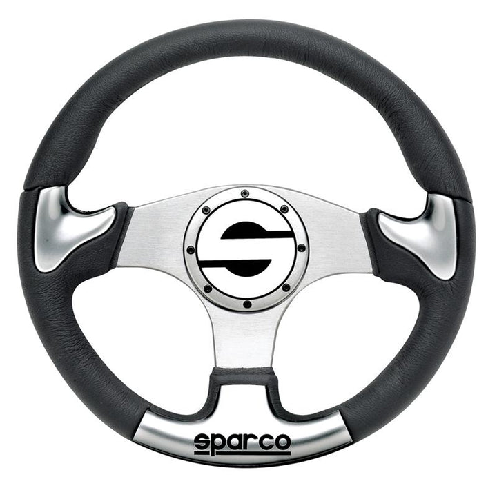 Sparco Steering Wheel P 222 Black - Bull Strap