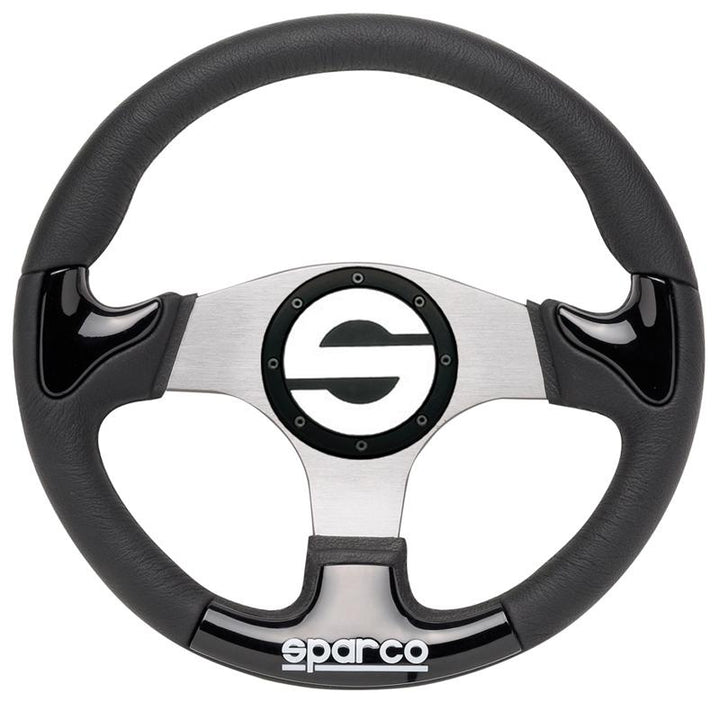 Sparco Steering Wheel P 222 Black - Bull Strap