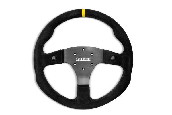 Sparco Steering Wheel R350 Suede - Bull Strap