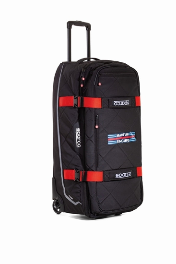 Sparco Tour Bag Martini-Racing Black/Red - Bull Strap