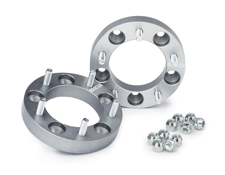 Sparco Wheel Spacer 5M 4X100 - 57Id - Bull Strap