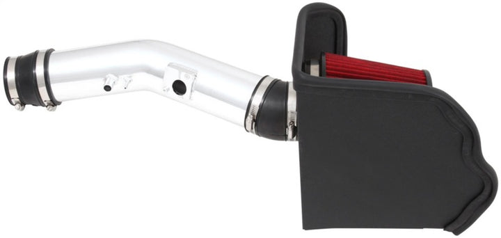Spectre 10-18 Toyota FJ 10-15 4Runner V6-4.0L F/I Air Intake Kit - Polished w/Red Filter - Bull Strap