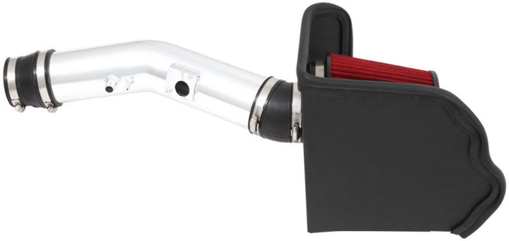 Spectre 10-18 Toyota FJ 10-15 4Runner V6-4.0L F/I Air Intake Kit - Polished w/Red Filter - Bull Strap