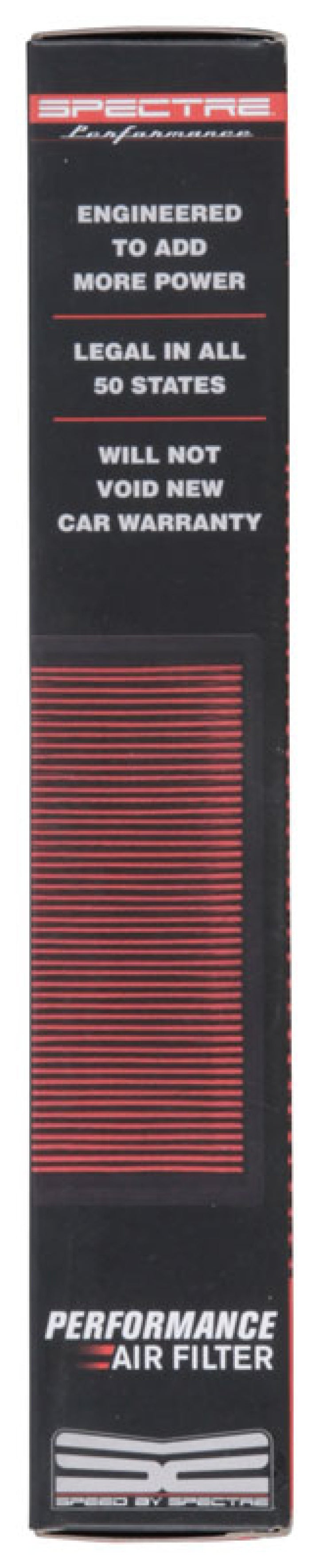 Spectre 13-18 Nissan Pathfinder 3.5L V6 F/I Replacement Air Filter - Bull Strap