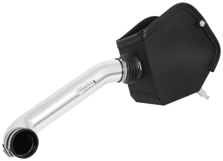 Spectre 2018 Jeep Wrangler V6-3.6L F/I Air Intake Kit - Polished w/Red Filter - Bull Strap