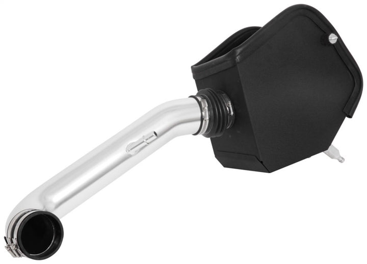 Spectre 2018 Jeep Wrangler V6-3.6L F/I Air Intake Kit - Polished w/Red Filter - Bull Strap