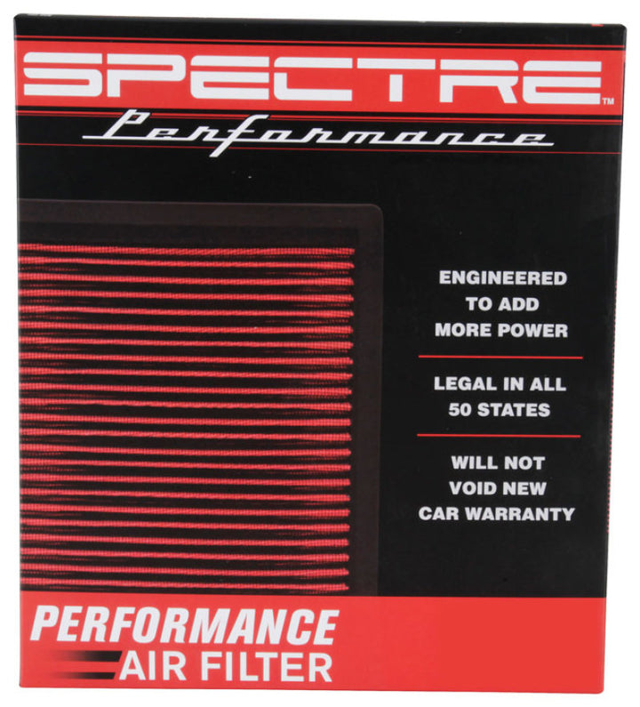 Spectre 2018 Nissan Frontier 4.0L V6 F/I Replacement Panel Air Filter - Bull Strap