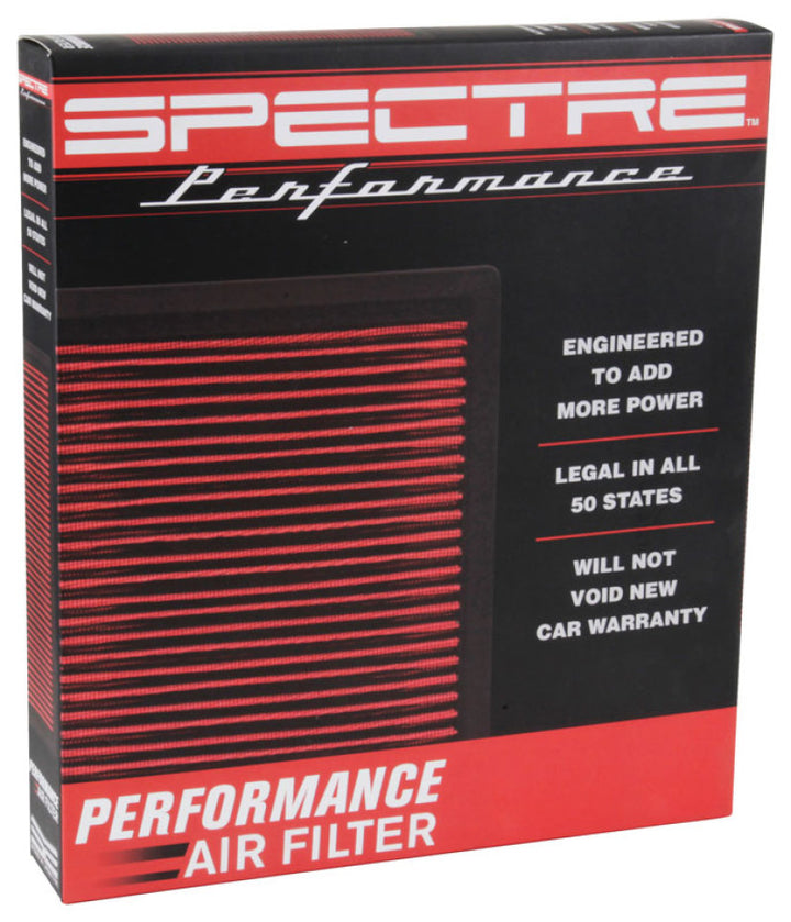 Spectre 2018 Nissan Frontier 4.0L V6 F/I Replacement Panel Air Filter - Bull Strap