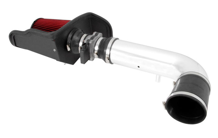 Spectre 94-96 Chevy Caprice/Impala SS V8-5.7L F/I Air Intake Kit - Polished w/Red Filter - Bull Strap
