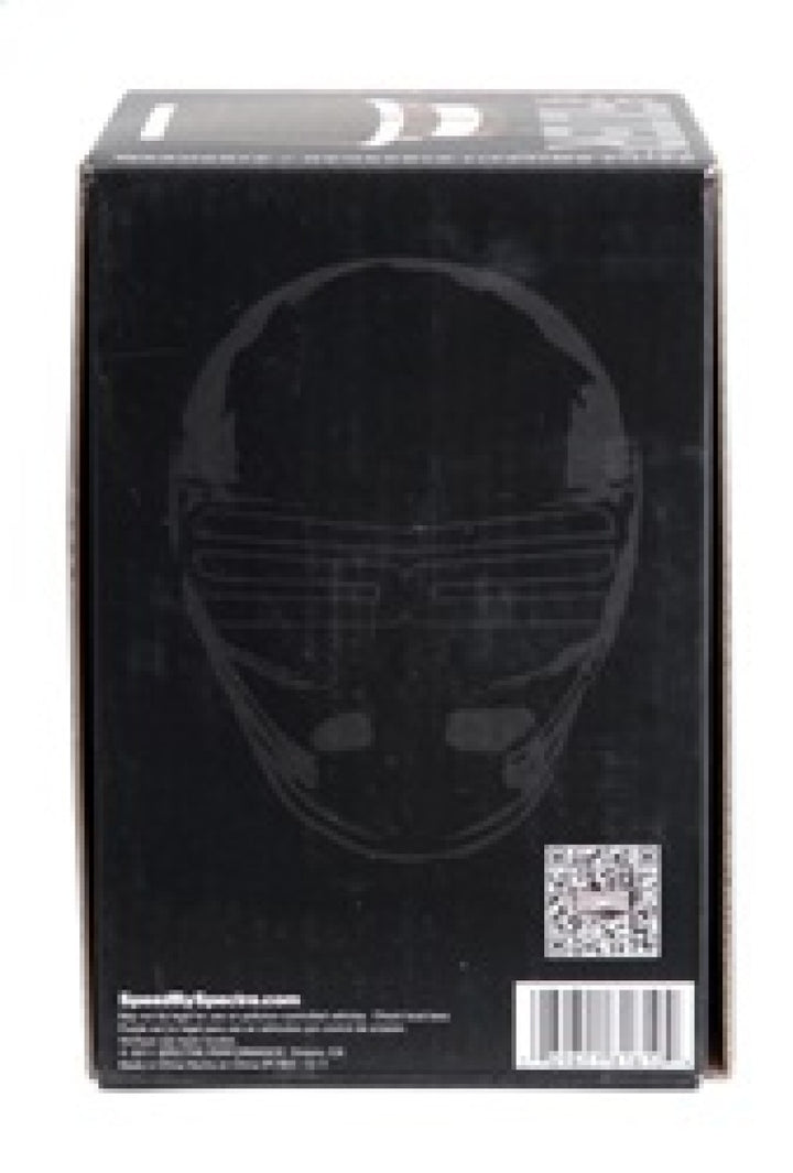 Spectre Adjustable Conical Air Filter 2-1/2in. Tall (Fits 3in. / 3-1/2in. / 4in. Tubes) - Black - Bull Strap