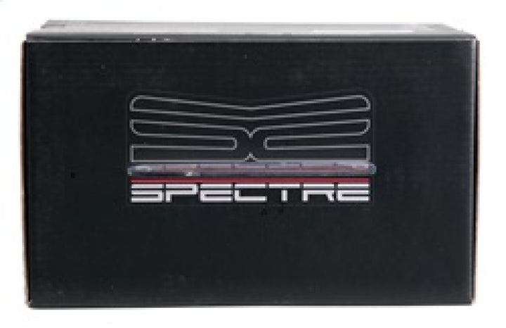 Spectre Adjustable Conical Air Filter 9-1/2in. Tall (Fits 3in. / 3-1/2in. / 4in. Tubes) - Black - Bull Strap