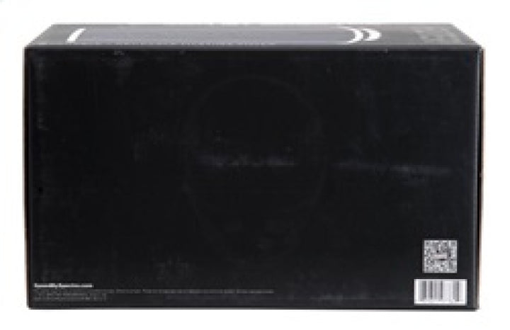 Spectre Adjustable Conical Air Filter 9-1/2in. Tall (Fits 3in. / 3-1/2in. / 4in. Tubes) - Blue - Bull Strap