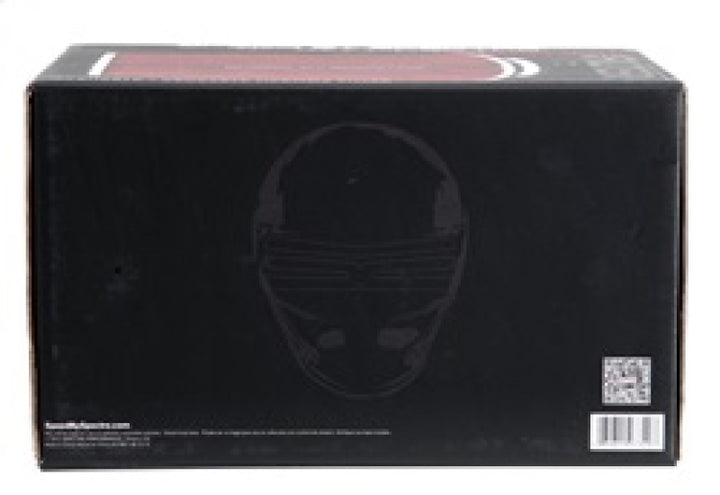 Spectre Adjustable Conical Air Filter 9-1/2in. Tall (Fits 3in. / 3-1/2in. / 4in. Tubes) - Red - Bull Strap