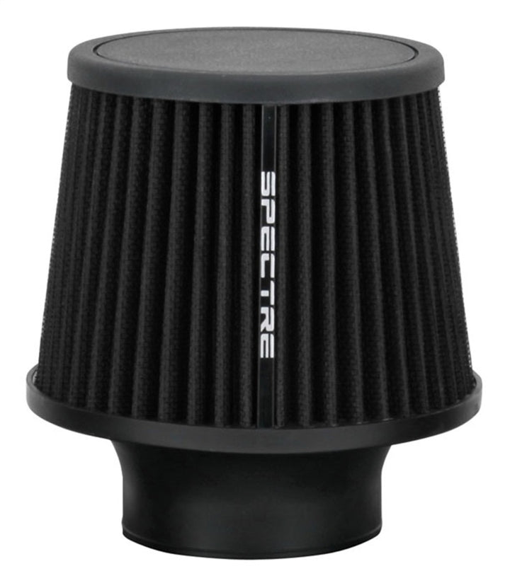 Spectre Conical Air Filter 3in. Flange ID / 6in. Base OD / 6.5in. Height - Black - Bull Strap