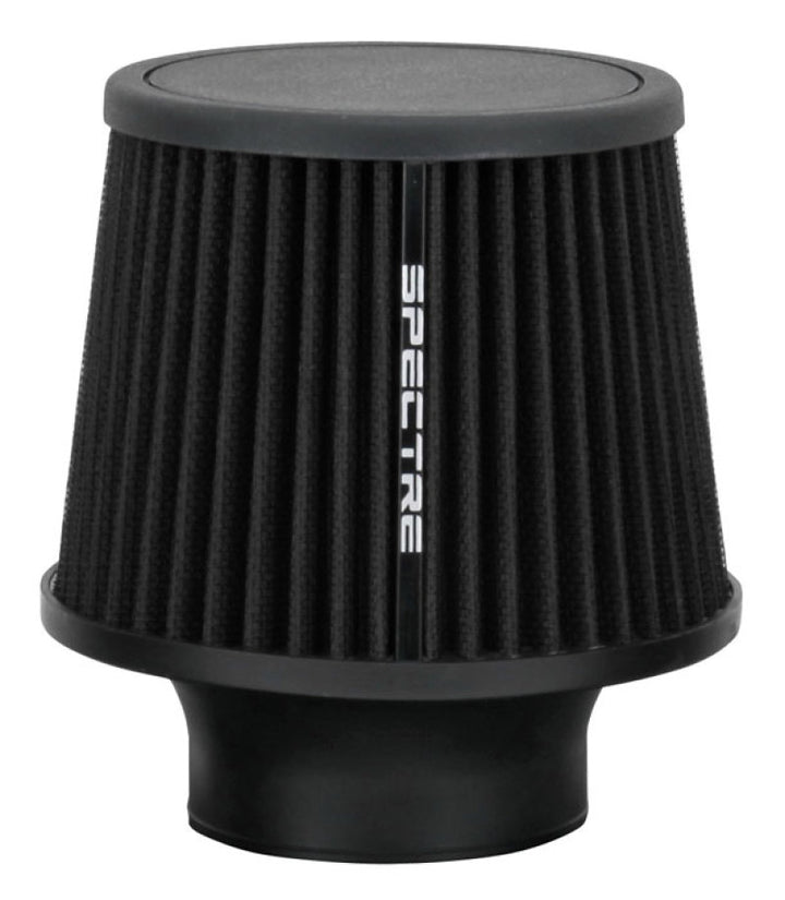 Spectre Conical Air Filter 3in. Flange ID / 6in. Base OD / 6.5in. Height - Black - Bull Strap