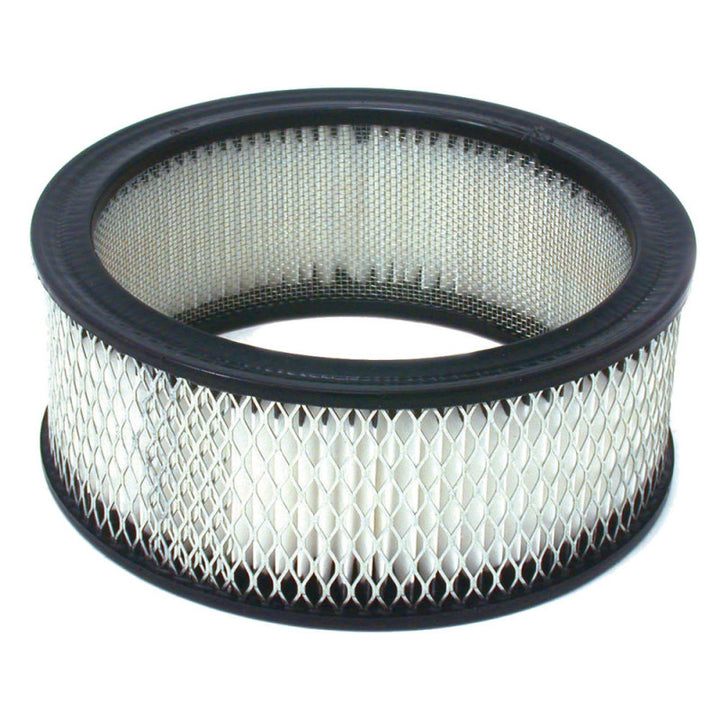 Spectre Round Air Filter 6-3/8in. x 2-1/2in. - Paper - Bull Strap