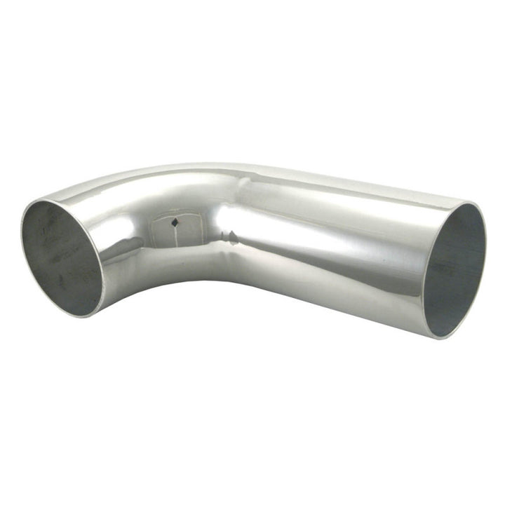 Spectre Universal Tube Elbow 3-1/2in. OD / 90 Degree Mandrel w/6in. Leg - Aluminum - Bull Strap