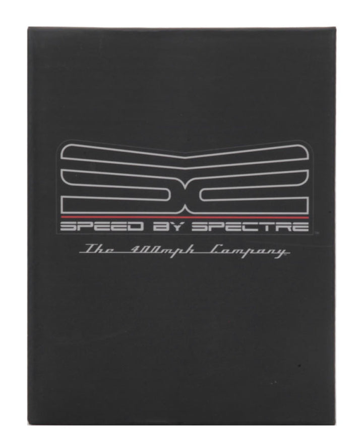 Spectre Universal Tube Elbow 4in. OD / 45 Degree - Aluminum - Bull Strap