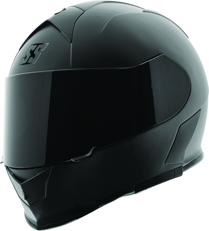 Speed Helmet and Strength SS900 Solid Speed Helmet Matte Black - XS - Bull Strap