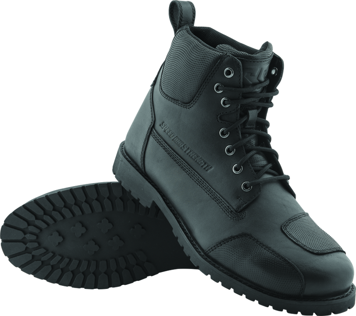 Speed and Strength Call to Arms Boot Black Size - 10 - Bull Strap