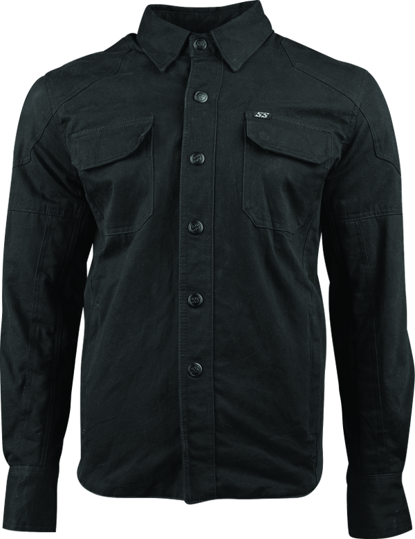 Speed and Strength Call to Arms Moto Shirt Black - 3XL - Bull Strap
