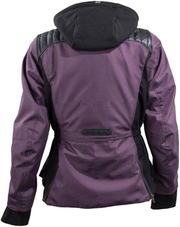Speed and Strength Daydream Textile Jacket Smoked Purple/Black Womens - Large - Bull Strap