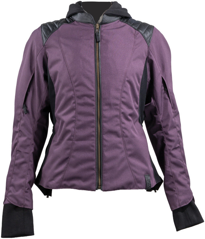 Speed and Strength Daydream Textile Jacket Smoked Purple/Black Womens - Large - Bull Strap