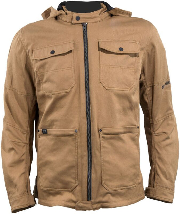 Speed and Strength Dogs Of War 2.0 Textile Jacket Sand - Medium - Bull Strap