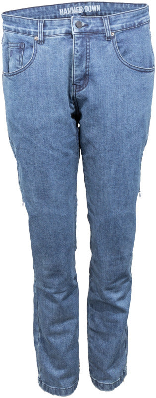 Speed and Strength Hammer Down Armored Jeans Blue Size - 36x34 - Bull Strap