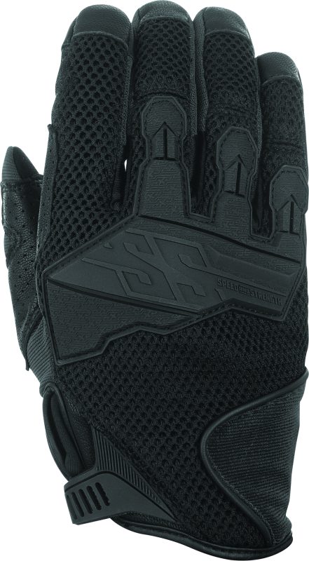 Speed and Strength Lightspeed Mesh Gloves Black - Medium - Bull Strap