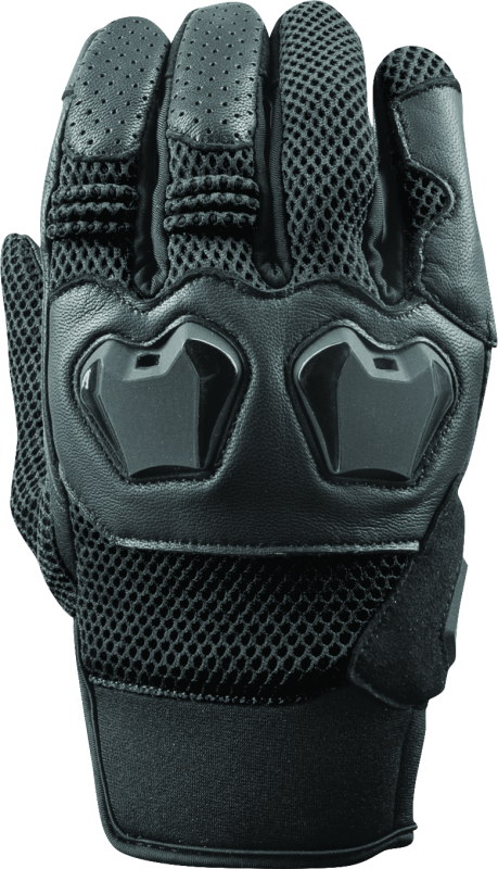 Speed and Strength Moment of Truth Gloves Black - Medium - Bull Strap
