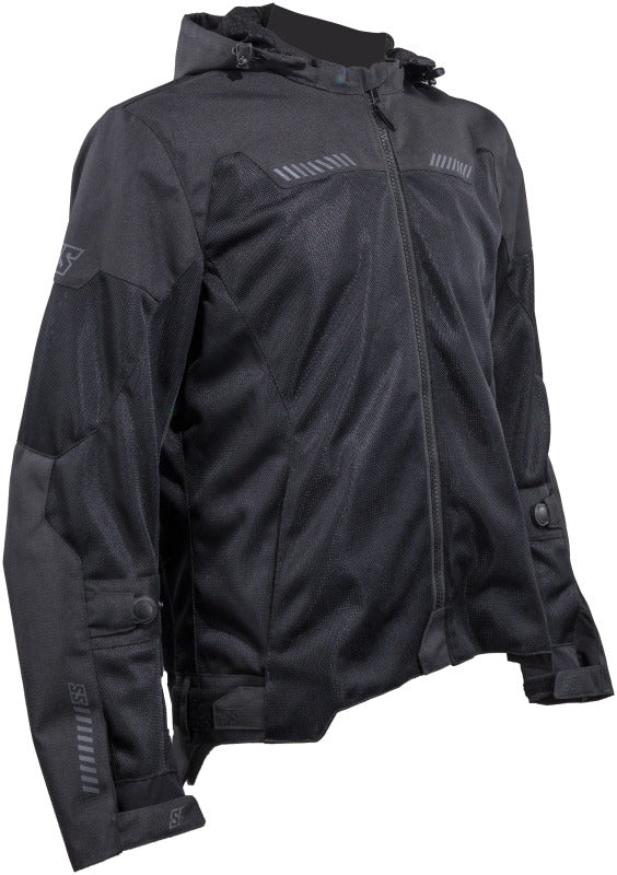 Speed and Strength Trial By Fire Mesh Jacket Black - Large - Bull Strap