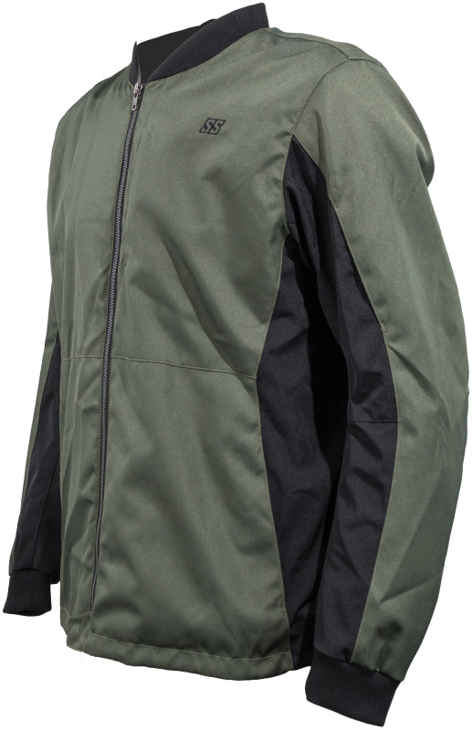 Speed and Strength Under The Radar Textile Jacket Olive - XL - Bull Strap