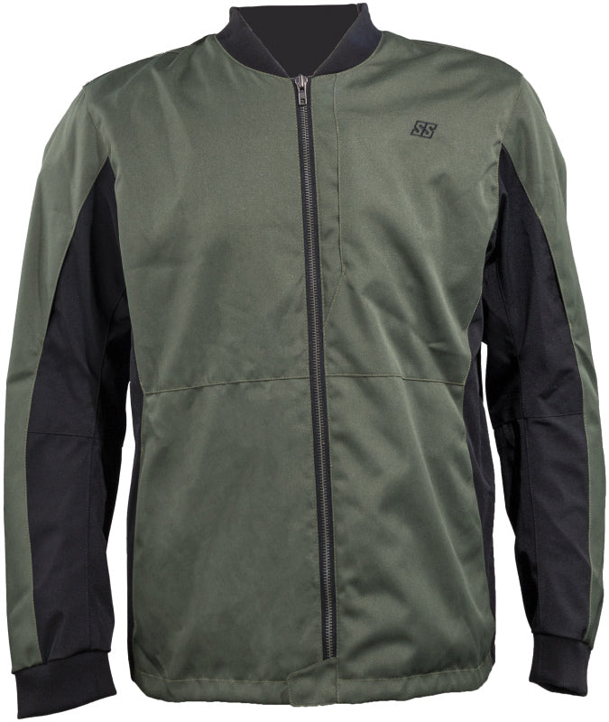 Speed and Strength Under The Radar Textile Jacket Olive - XL - Bull Strap