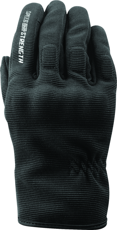 Speed and Strength United by Speed Gloves Black - Medium - Bull Strap