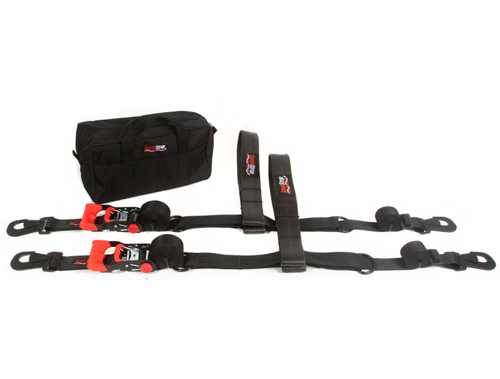 SpeedStrap Essential UTV Tire Bonnet Kit - Black - Bull Strap