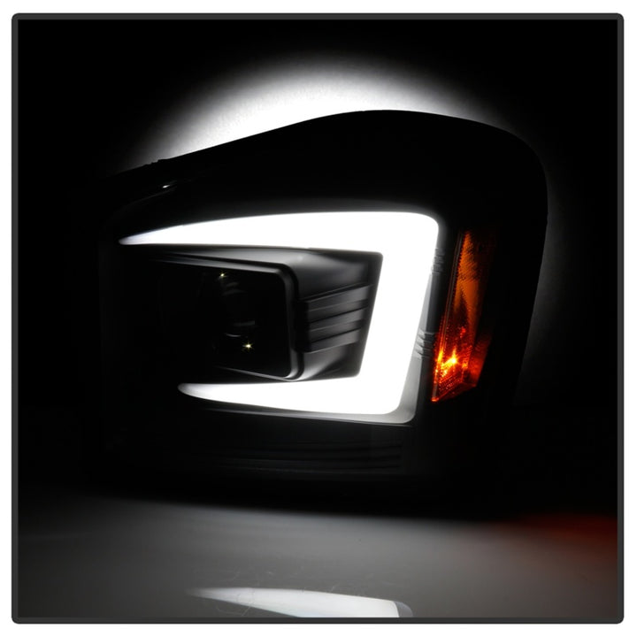 Spyder 04-06 Dodge Durango Projector Headlights - Black PRO-YD-DDU04-LB-BK - Bull Strap
