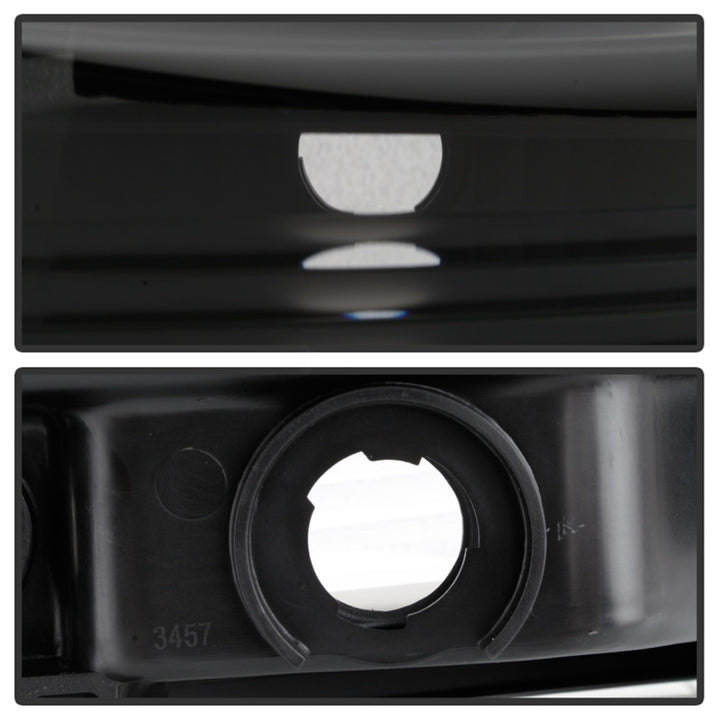 Spyder 04-06 Dodge Durango Projector Headlights - Black PRO-YD-DDU04-LB-BK - Bull Strap
