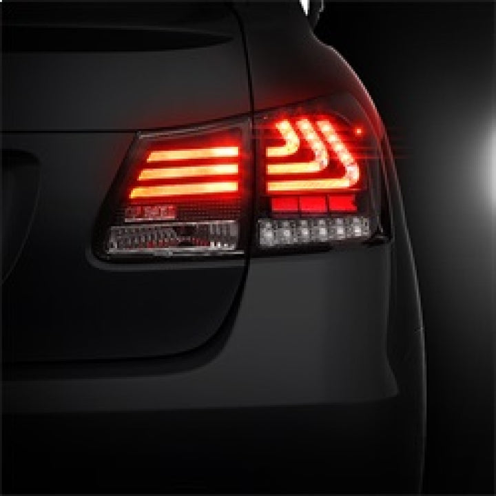 Spyder 07-11 Lexus GS 350 LED Tail Lights Black ALT-YD-LGS06-LED-BK - Bull Strap