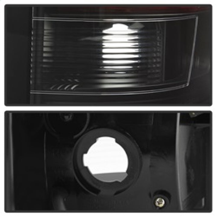 Spyder 07-13 Silverado (Will Not Work w/2010 921 Bulb) V3 LED Tail Lghts Blk ALT-YD-CS07V3-LBLED-BK - Bull Strap