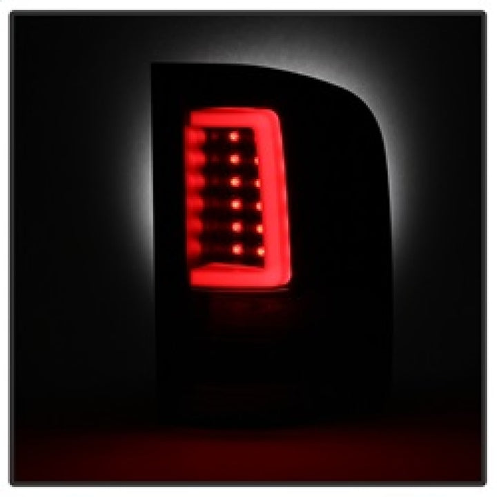 Spyder 07-13 Silverado (Will Not Work w/2010 921 Bulb) V3 LED Tail Lghts Blk ALT-YD-CS07V3-LBLED-BK - Bull Strap
