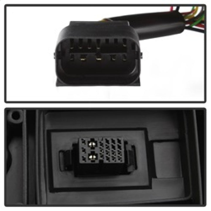 Spyder 08-10 BMW F92 3 Series Projector Headlights - LED DRL - Black (PRO-YD-BMWE9208-DRL-BK) - Bull Strap